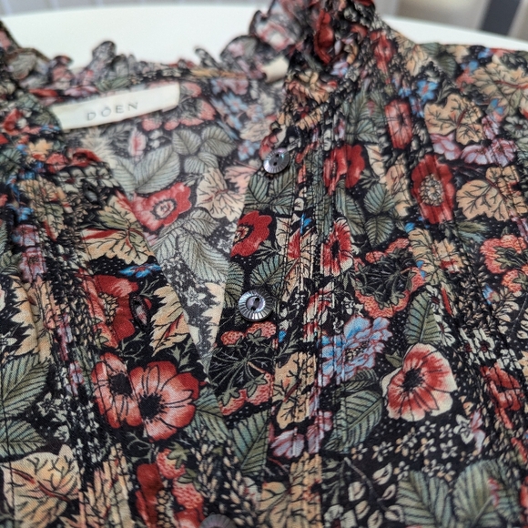 Doen Cezanne shirt Wildberry Thicket - Picture 10 of 12